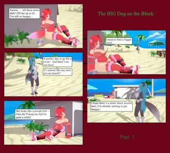 (BloodPuma) The BIG Dog on the Block (uncensored) manga cover