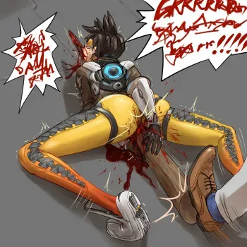 [AyaSwan] TRACER(possibly no more) (Overwatch) manga cover