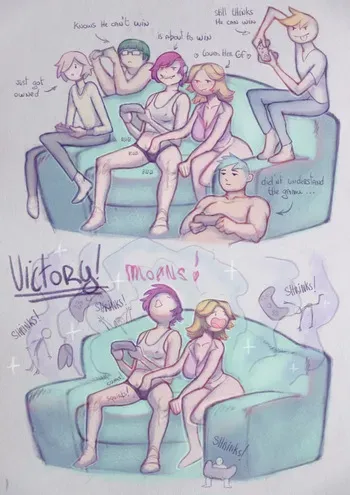 [noilylo] Game Night: Yuri Wins [English] manga cover