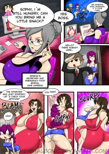 [Natsumemetalsonic] Welcome to the company Side Story (ongoing) manga cover
