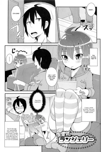 [Chinzurena] Namaiki Lingerie (Chin COMPLETE) [English] [mysterymeat3] manga cover