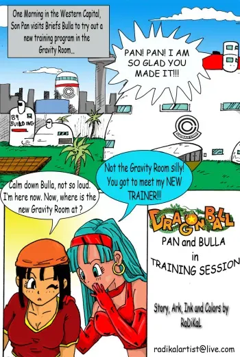 [RaDiKaL] Pan And Bra's New Trainer (Dragon Ball GT) manga cover