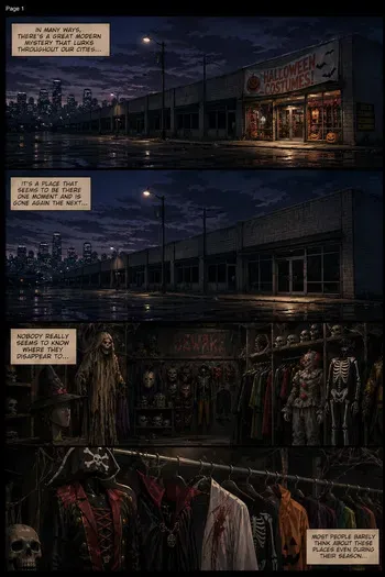 The Wandering Costume Shop - Frank manga cover