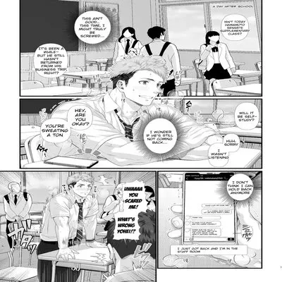The Story Of The Teacher Who Helps His Stud◯t In Heat During His Mating Season [Yaoi] [Original] manga cover