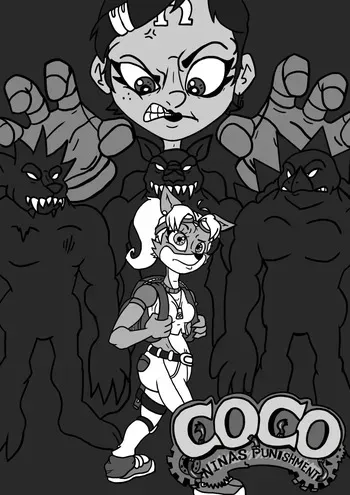 [BabyYorokobi] Coco Bandicoot in "Nina's Punishment" (Crash Bandicoot) manga cover