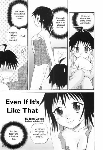 [Juan Gotoh] Even If It's Like That [English] manga cover