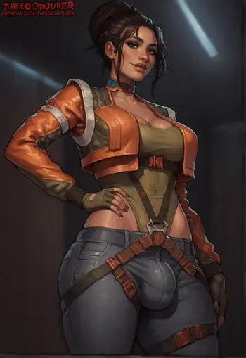 [TheCoomjurer] Futa Panam Palmer [AI Generated] manga cover