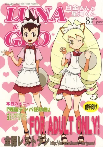 (C74) [Zenra Restaurant (Heriyama)] Shirogane-san to Hoshikawa-kun (Mega Man Star Force) manga cover