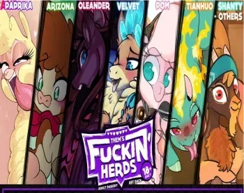 Them's Fuckin Herds Art Pack manga cover