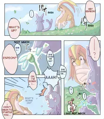 Espeon x Pigiotto manga cover