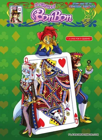 [VanessaSan] Pleasure BonBon - Chapter 12: A King for 3 Queens [English] manga cover