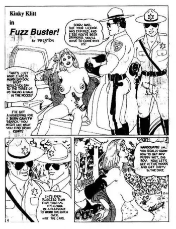 (Preston) Kinky Klit (english) manga cover