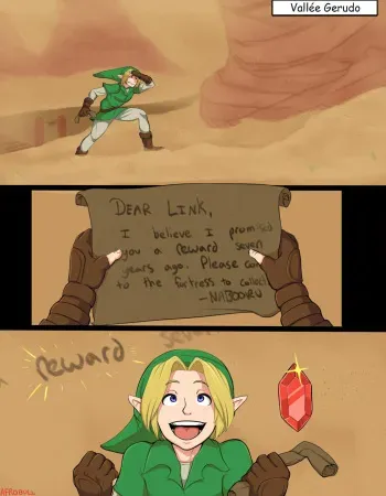 [Afrobull] Zelda Alternate Destinies chapitre 4 [French] manga cover
