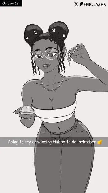 [Sweetpotat0] Locktober collection manga cover