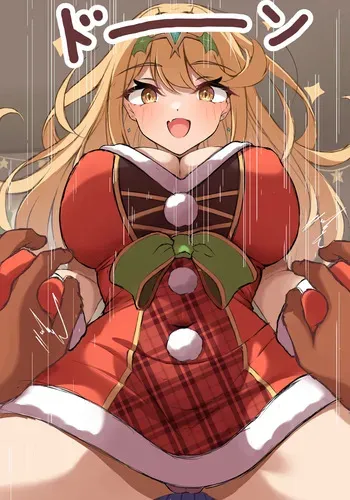 [Mikan Illustrator] Christmas with Mythra🎄✨ manga cover
