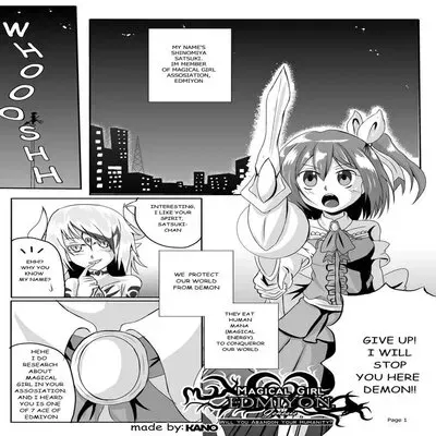 Magical Girl Edmiyon-Genesis [Original] manga cover