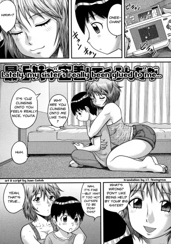 [Gotoh Juan] Saikin Ane ga Micchaku shite kurun da ga | Lately, my sister's really been glued to me... (Doutei Senka) [English] {JT Anonymus} manga cover