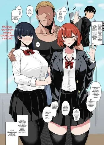 [Arimura Daikon] Gyaru Chukai Netorase｜Agencia de chicas guapas para que te quiten la novia [Spanish] [MixScanlation] [Colorized] manga cover