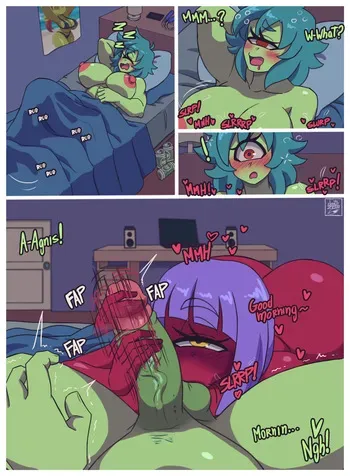 The best way to wake up ⏰💦 manga cover