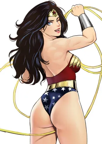 Wonder Woman comic manga cover