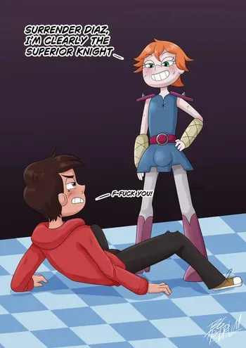 [BGRedrum] The Superior Knight (Star vs the Forces of Evil) manga cover