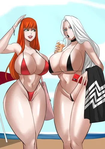 [Venomarts00] On the beach (Spider-Man) manga cover