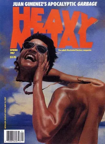 Heavy Metal vol.11 and 12 manga cover