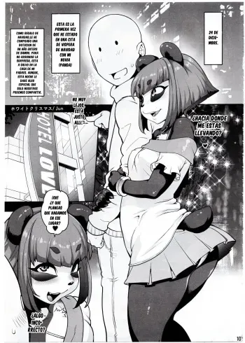(C91) [Mayoineko (Jun)] White Christmas (Kemokko Lovers 7) [Spanish] [CYWDT.Group] [Decensored] manga cover