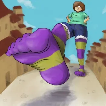 rockyhorn3's giantess pictures manga cover