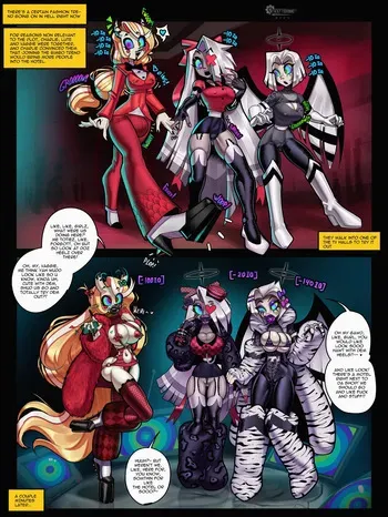 [NyackyFishbone] Hazbimbos (Hazbin Hotel) manga cover