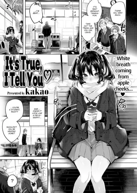 It’s True, I Tell You manga cover