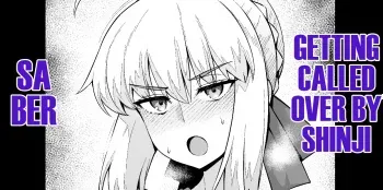 Saber, Taiiku Souko de... + Artoria, Botebara Bloomer de Shinji to… | Saber, Getting Called Over by Shinji + Pregnant Artoria, in Bloomers with Shinji... manga cover