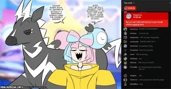 [DankoDeadZone] IS SHE GONNA DO IT?! (Pokemon) manga cover