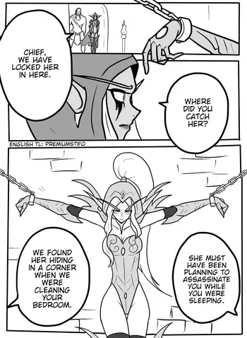 [ttxg] Sylvanas x Valeera [English] manga cover