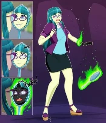 [Cyrus Physhor] The Mirror Never Lies (Equestria Girls) manga cover