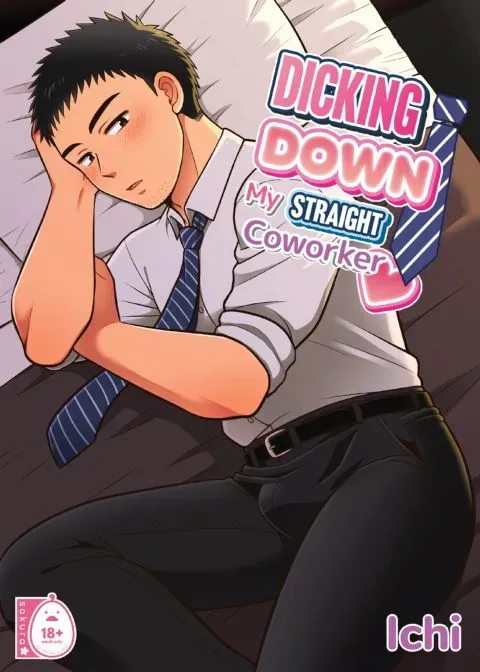 Dicking Down my Straight Coworker 1 manga cover