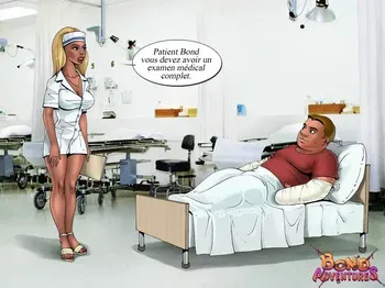 Patient Bond's medical - French manga cover