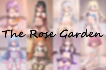 The Rose Garden (AI Generated CG) manga cover