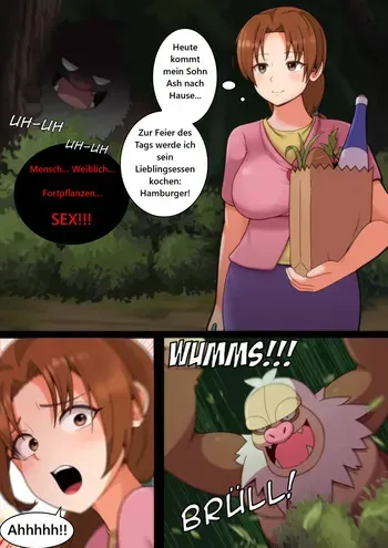 [everyday2] Delia X Slaking (Pokémon) [German] manga cover