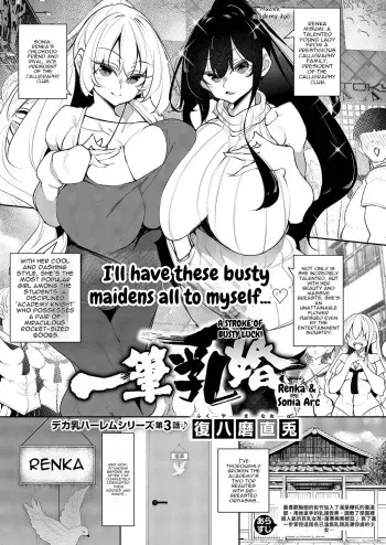 Ippitsu "Nyuu" Kon Renge & Sonia Hen manga cover