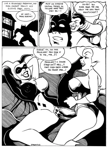[Frank Strom] Harley X Ivy (Batman) manga cover