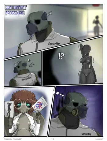 [RoadieSky] Containment Procedure - SCP-950 (SCP Foundation) manga cover