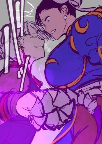 [Sanman-Drill] Chun-Li VS. A.K.I. (Street Fighter 6) manga cover