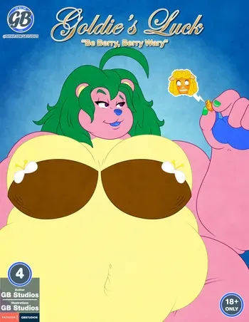 Goldie's Luck 4: "Be Berry, Berry Wary" manga cover