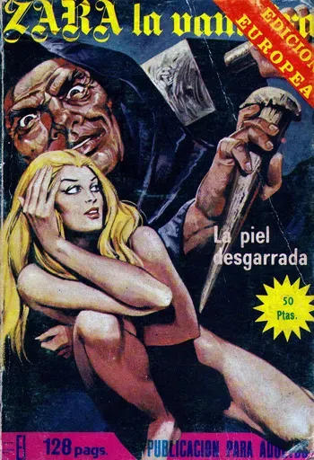 Zara la Vampira #25 (La piel desgarrada) [Spanish] manga cover