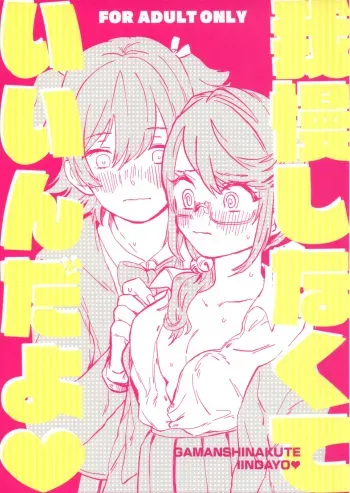 Gaman Shinakute Iinda yo | No Need to Hold Back! manga cover