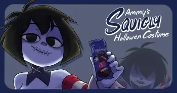 [A-Gal] Ammy's Squigly Halloween Costume manga cover
