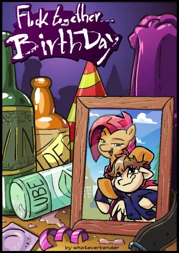 [WhatEverBender] Flock Together...Birthday (My Little Pony: Friendship is Magic) manga cover
