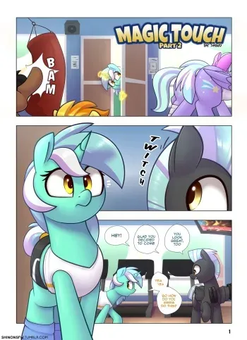 [Shino] Magic Touch: Part Two (My Little Pony: Friendship is Magic) manga cover