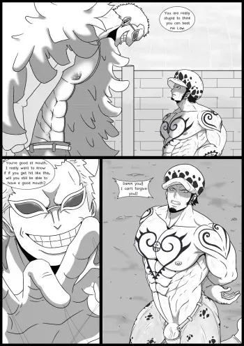 Law×Doflamingo manga cover